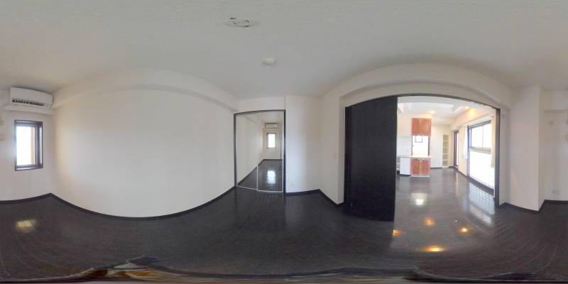 パノラマ画像洋室