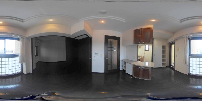 パノラマ画像リビング