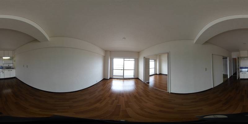 パノラマ画像リビング