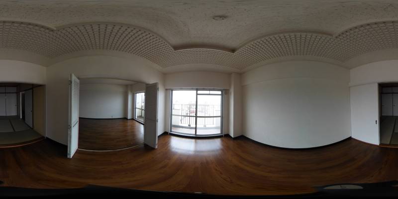 パノラマ画像洋室