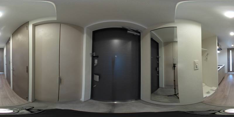 パノラマ画像玄関