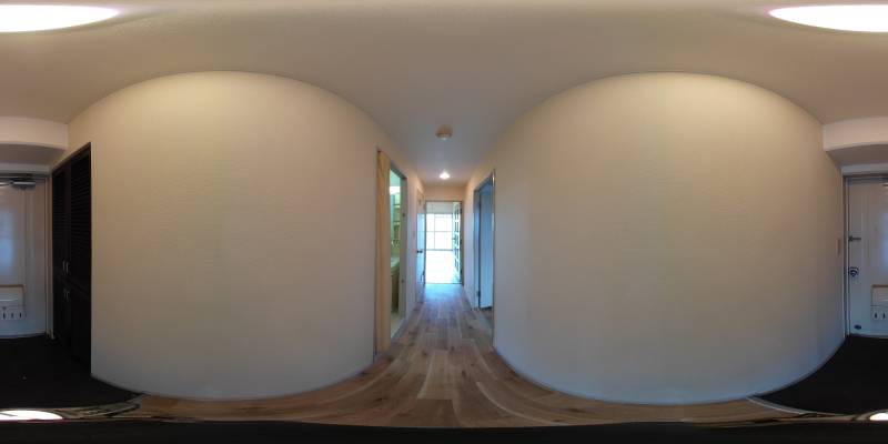 パノラマ画像玄関