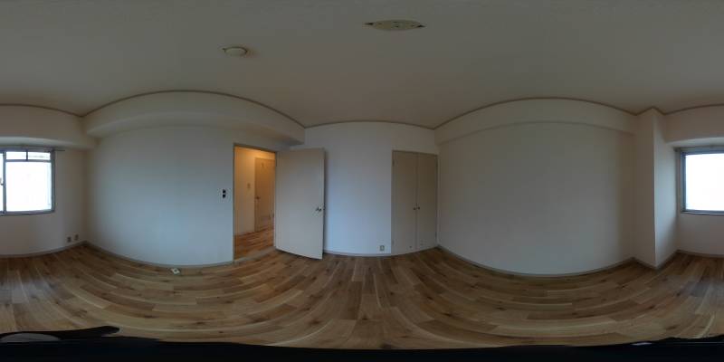 パノラマ画像洋室