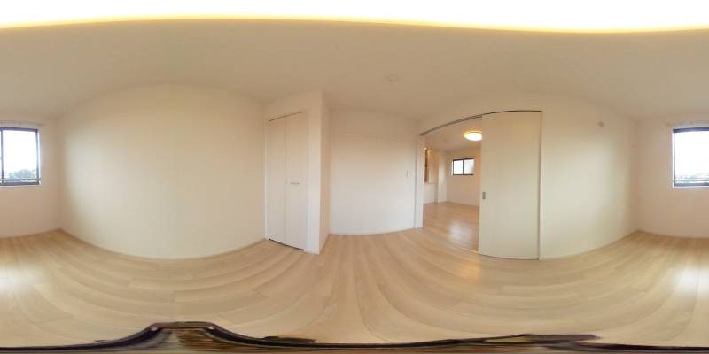 パノラマ画像洋室