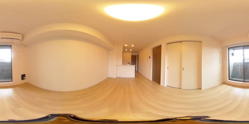 パノラマ画像リビング