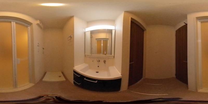 パノラマ画像洗面所