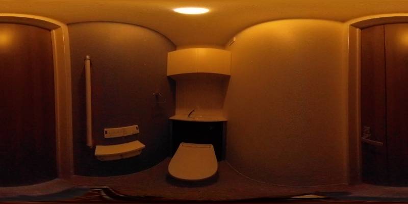 パノラマ画像トイレ