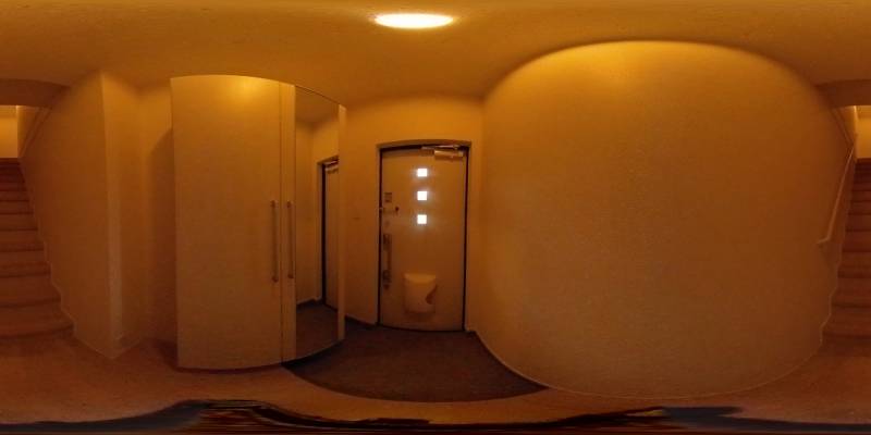 パノラマ画像玄関