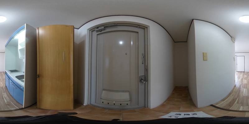 パノラマ画像玄関