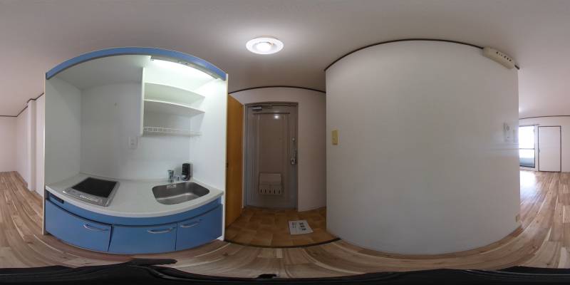 パノラマ画像キッチン