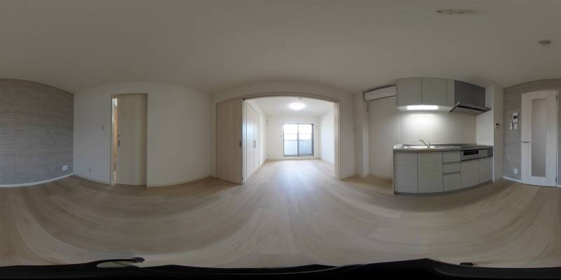 パノラマ画像リビング