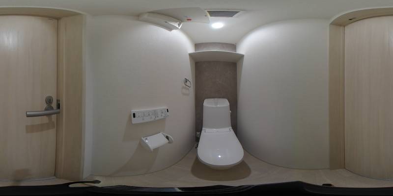 パノラマ画像トイレ