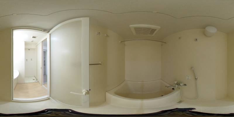 パノラマ画像バスルーム