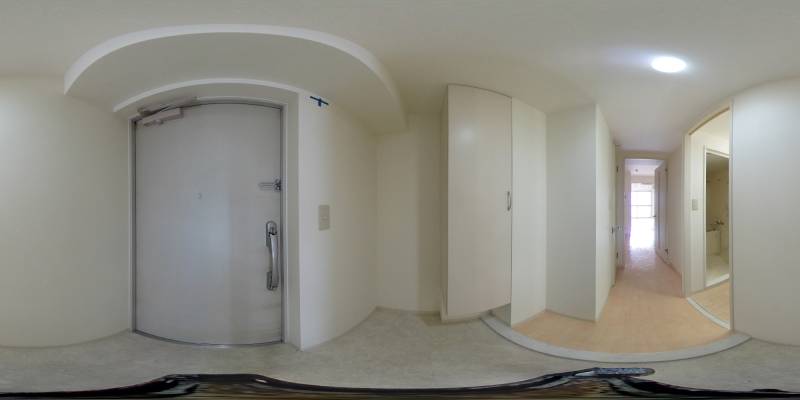 パノラマ画像玄関