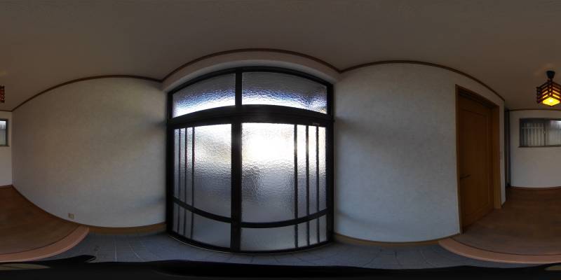パノラマ画像玄関