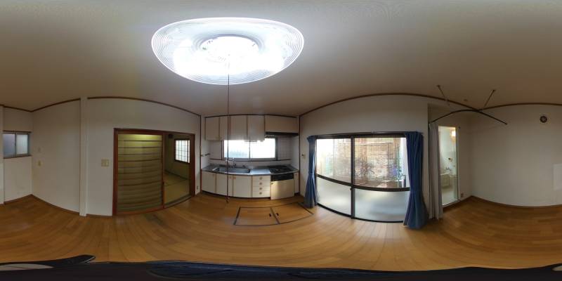 パノラマ画像リビング