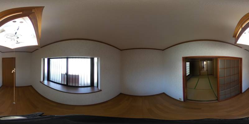パノラマ画像洋室