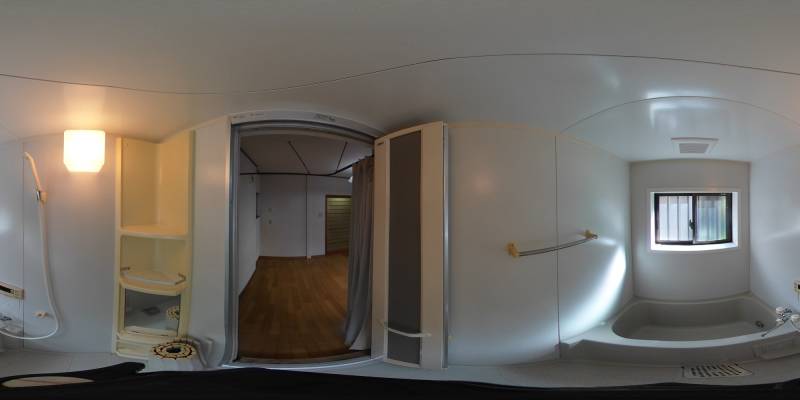 パノラマ画像バスルーム