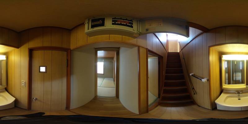 パノラマ画像洗面所