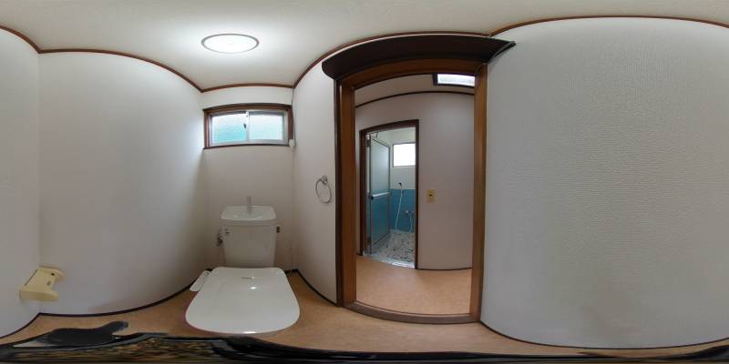 パノラマ画像トイレ