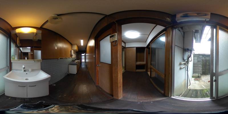 パノラマ画像洗面所