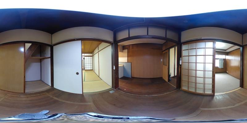 パノラマ画像洋室