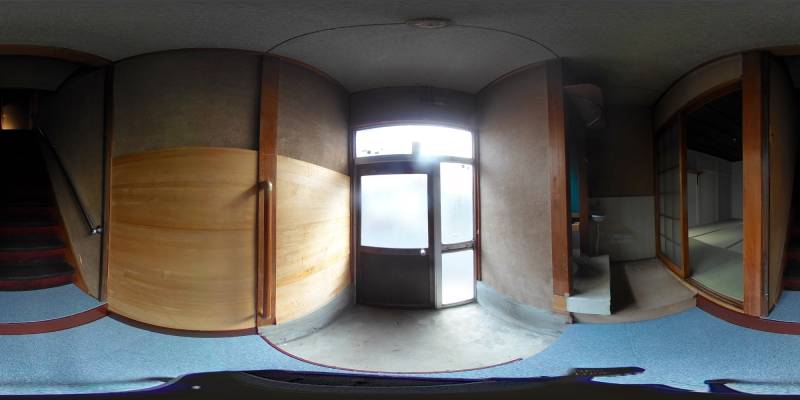 パノラマ画像玄関