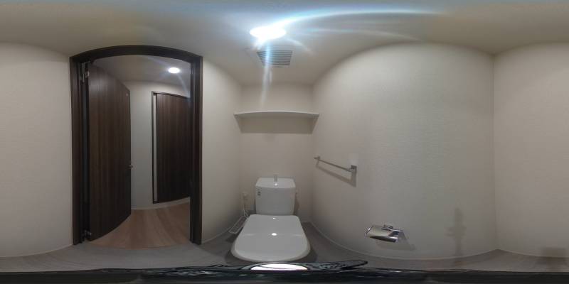 パノラマ画像トイレ