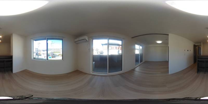 パノラマ画像リビング