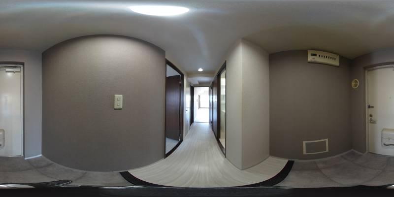 パノラマ画像玄関