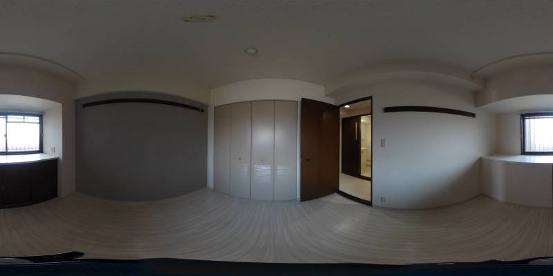 パノラマ画像洋室