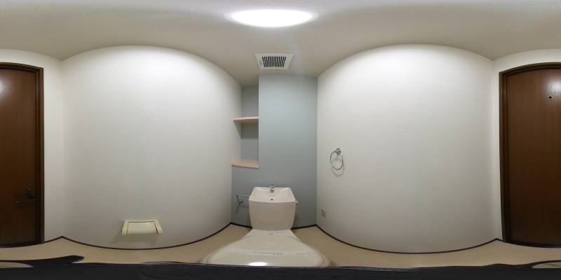 パノラマ画像トイレ