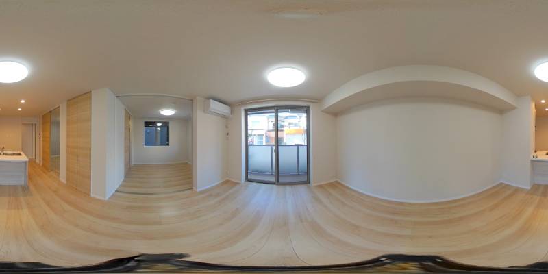 パノラマ画像リビング