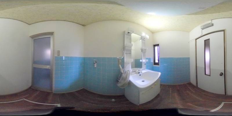 パノラマ画像洗面所