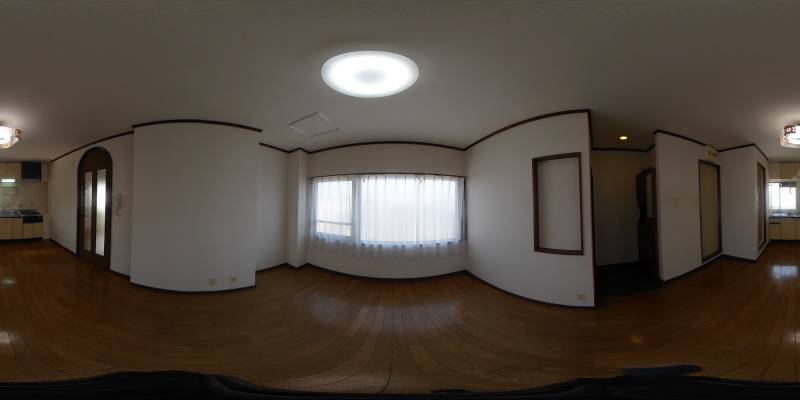 パノラマ画像リビング