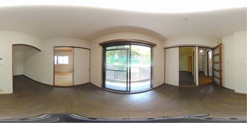 パノラマ画像洋室