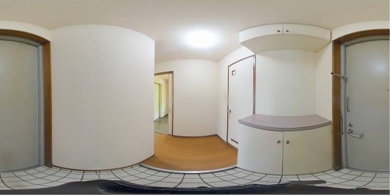 パノラマ画像玄関