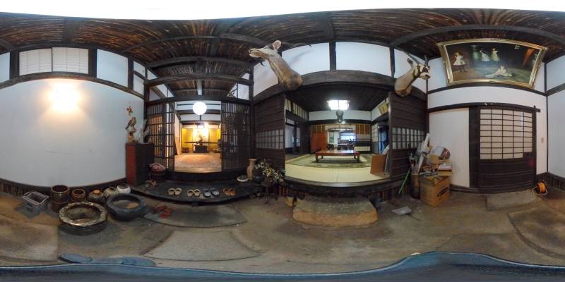 パノラマ画像玄関