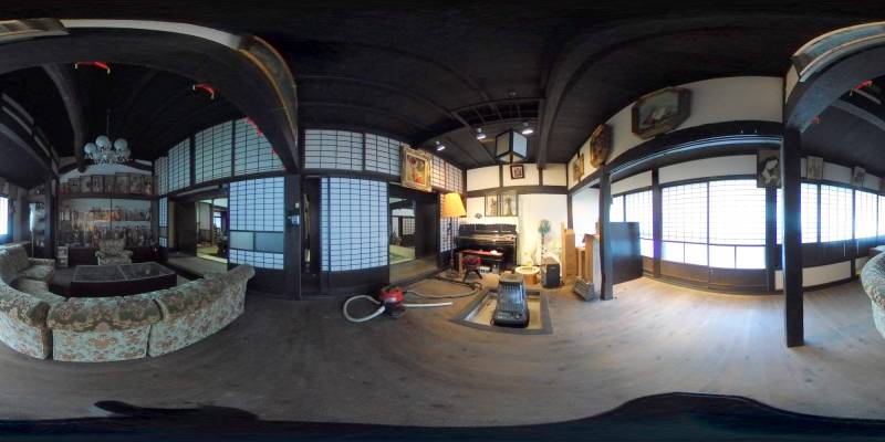 パノラマ画像洋室