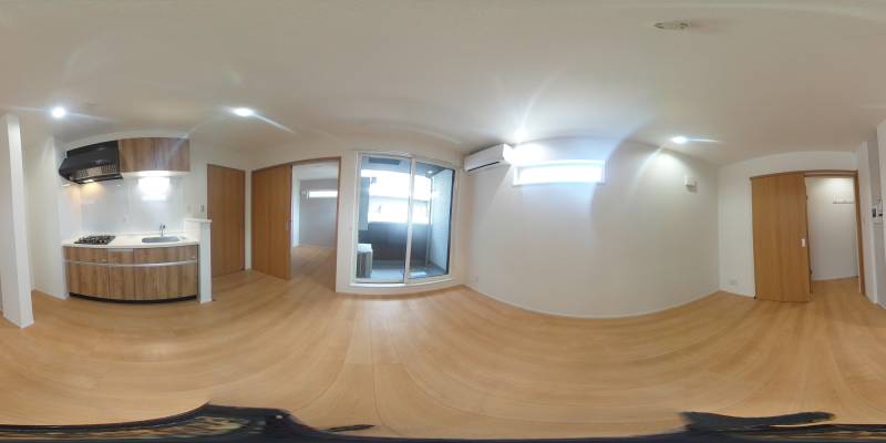 パノラマ画像リビング