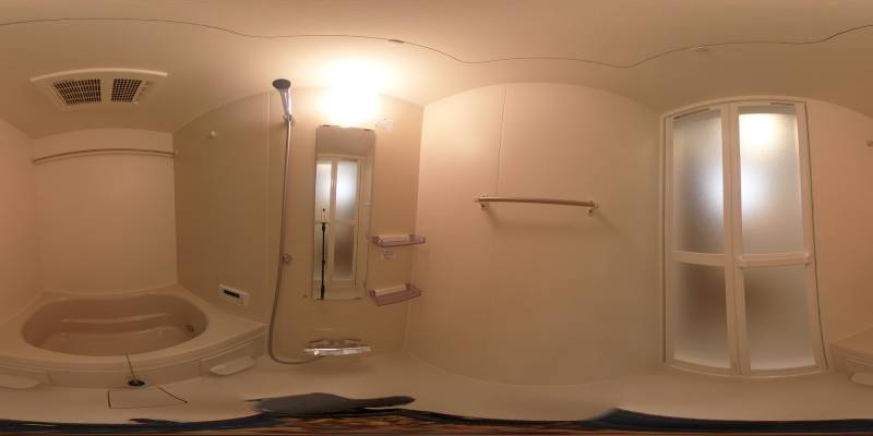 パノラマ画像バスルーム