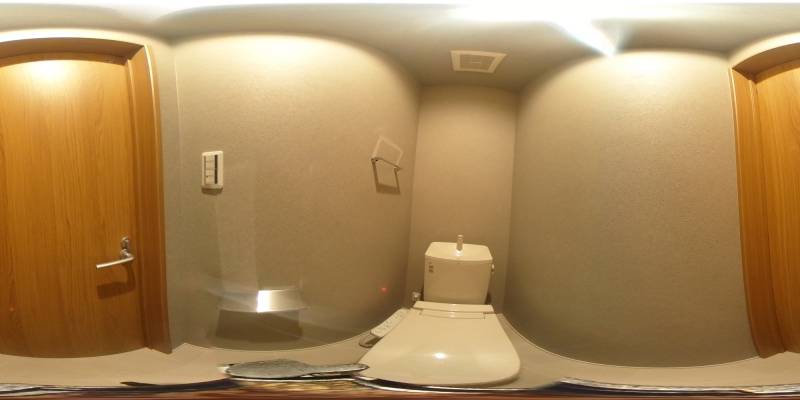 パノラマ画像トイレ