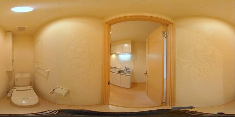 パノラマ画像トイレ