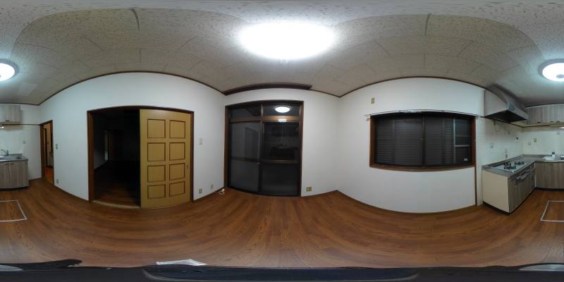 パノラマ画像リビング