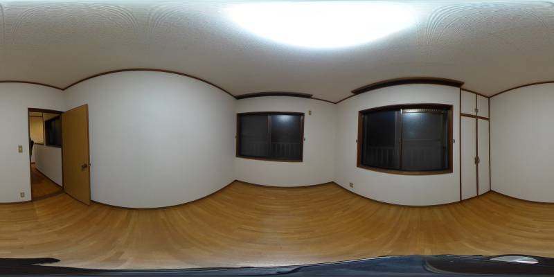 パノラマ画像洋室