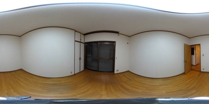 パノラマ画像洋室