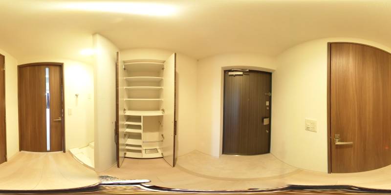 パノラマ画像玄関