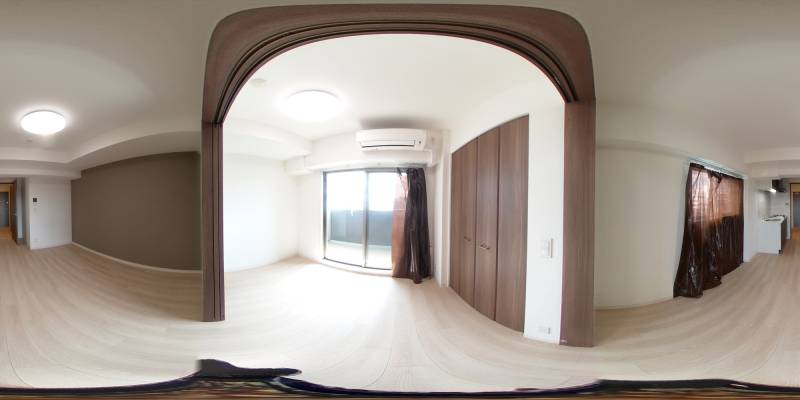 パノラマ画像洋室