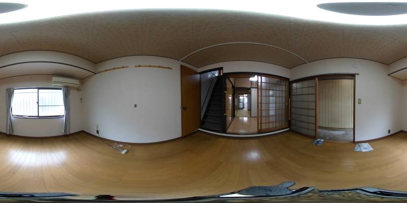 パノラマ画像洋室