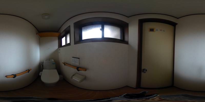 パノラマ画像トイレ